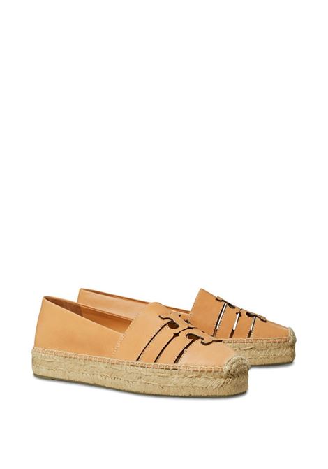 Espadrilles in pelle in marrone Tory burch - donna TORY BURCH | 168325258